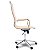 Cadeira de Escritório Comfy Nifty Plus Caramelo, Base Giratória e Sistema Relax - Imagem 2