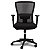 Cadeira de Escritório Comfy Corporate Tela Mesh Preta, Base Giratória e Sistema Relax - Imagem 2