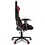 Cadeira Gamer Xperience Deluxe em Tecido Vermelha Base Giratória, Braço Ajustável e Sistema de Inclinação Avançado - Imagem 3