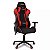 Cadeira Gamer Xperience Deluxe em Tecido Vermelha Base Giratória, Braço Ajustável e Sistema de Inclinação Avançado - Imagem 1