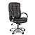 Cadeira de Escritório Comfy New Boss Preta, Base Giratória e Sistema Relax Avançado - Imagem 1