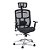 Cadeira de Escritório Comfy ErgoPro Tela Mesh Preta, Braço Ajustável e Relax Avançado - Imagem 1