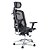 Cadeira de Escritório Comfy ErgoPro Tela Mesh Preta, Braço Ajustável e Relax Avançado - Imagem 5
