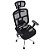 Cadeira de Escritório Comfy ErgoPro Tela Mesh Preta, Braço Ajustável e Relax Avançado - Imagem 6