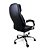 Cadeira de Escritorio Comfy Lusty Preta, Base Giratoria e Sistema Relax - Imagem 3