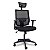 Cadeira de Escritório Comfy Masterly Tela Mesh Preta, Base Giratória e Sistema Relax - Imagem 1