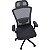 Cadeira de Escritório Ergonômica Comfy Stance Plus Tela Mesh Cinza, Base Giratória e Sistema Relax - Imagem 9