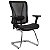 Cadeira de Escritório Comfy Caprice Tela Mesh Preta, Base Fixa e Braço 3D - Imagem 2