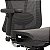 Cadeira de Escritório Comfy Caprice Tela Mesh Cinza, Base Alumínio, Braço 3D, Assento Deslizante e Relax Avançado - Imagem 5