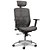 Cadeira de Escritório Comfy ErgoPro Tela Mesh Cinza, Braço Ajustável e Relax Avançado - Imagem 1