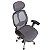 Cadeira de Escritório Comfy Ergomaster Tela Mesh Cinza, Braço Ajustável e Relax Avançado - Imagem 6