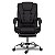 Cadeira de Escritório Comfy Marshal Preta, Base Giratória, Apoio de Pés e Sistema Relax Avançado - Imagem 2