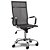 Cadeira de Escritório Comfy Neat Plus em Tela Preta, Base Giratória e Sistema Relax - Imagem 1