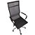 Cadeira de Escritório Comfy Neat Plus em Tela Preta, Base Giratória e Sistema Relax - Imagem 5