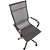 Cadeira de Escritório Comfy Neat Plus em Tela Cinza, Base Giratória e Sistema Relax - Imagem 5