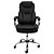 Cadeira de Escritório Comfy Grandeur Preta, Base Giratória Cromada e Sistema Relax - Imagem 3