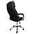 Cadeira de Escritório Comfy Grandeur Preta, Base Giratória Cromada e Sistema Relax - Imagem 5