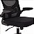 Cadeira de Escritório Flexy Way Preta Tela Mesh Preta, Base Giratória e Sistema Relax - Imagem 8
