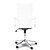Cadeira de Escritório Comfy Nifty Plus Branca, Base Giratória e Sistema Relax - Imagem 2