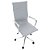 Cadeira de Escritório Comfy Nifty Plus Cinza, Base Giratória e Sistema Relax - Imagem 5