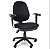 Cadeira de Escritório Comfy Start Estofada Preta, Base Giratória e Relax Avançado - Imagem 1
