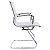 Cadeira de Visitante Comfy Neat em Tela Cinza, Base Fixa - Imagem 2
