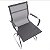 Cadeira de Visitante Comfy Neat em Tela Cinza, Base Fixa - Imagem 5