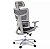 Cadeira de Escritório Comfy Astra Tela Mesh Preta, Base Alumínio, Braço 3D, Assento Deslizante Relax - Imagem 5