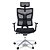 Cadeira de Escritório Comfy Solus Tela Mesh Preta, Base Giratória, Braço Ajustável, Relax Avançado - Imagem 4