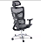 Cadeira de Escritório Comfy Prism Tela Mesh Cinza, Base Alumínio, Braço 4D, Assento Deslizante - Imagem 5
