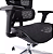 Cadeira de Escritório Comfy Prism Tela Mesh Preta, Base Alumínio, Braço 4D, Assento Deslizante Relax - Imagem 6