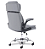 Cadeira de Escritório Comfy ErgoCush Estofada Cinza, Base Giratória e Relax Avançado - Imagem 9