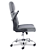 Cadeira de Escritório Comfy ErgoCush Estofada Cinza, Base Giratória e Relax Avançado - Imagem 4