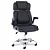Cadeira de Escritório Comfy ErgoCush Estofada Preta, Base Giratória e Relax Avançado - Imagem 3