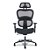Cadeira de Escritório Comfy Zephyr Tela Mesh Preta, Braço 3D e Relax Avançado - Garantia Total de 24 meses - Imagem 5