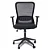 Cadeira de Escritório Flexy Glide Preta em Tela Mesh, Base Giratória e Sistema Relax - Imagem 3