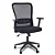 Cadeira de Escritório Flexy Glide Preta em Tela Mesh, Base Giratória e Sistema Relax - Imagem 1