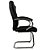Cadeira de Escritorio Comfy Virtuous Preta, Base Fixa - Imagem 3