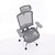 Cadeira de Escritório Comfy Aero Cinza Tela Mesh Cinza, Braço 4D, Multi Regulagens Assento e Encosto - Imagem 6