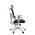 Cadeira de Escritório Comfy Clarity Cinza Tecido Preto, Base Alumínio, Braço 4D, Assento Deslizante Relax - Imagem 3