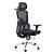Cadeira de Escritório Comfy Aura Preta Tela Mesh Preta, Braço 4D e Assento e Encosto Ajustáveis - Imagem 6
