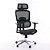 Cadeira de Escritório Comfy Vertex Tela Mesh Preta, Braço 4D, Assento e Encosto Ajustáveis - Imagem 1