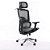 Cadeira de Escritório Comfy Vertex Tela Mesh Cinza, Braço 4D, Assento e Encosto Ajustáveis - Imagem 5