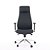 Cadeira de Escritório Comfy Luxe PVC Preto, Base Alumínio, Braço 3D e Relax Avançado - Imagem 4