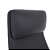Cadeira de Escritório Comfy Luxe PVC Preto, Base Alumínio, Braço 3D e Relax Avançado - Imagem 7