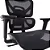 Cadeira de Escritório Comfy Aryan Tela Mesh Preta, Braço 4D e Assento Deslizante - Relax - Imagem 8