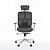 Cadeira de Escritório Comfy ErgoPro Cinza Tela Mesh Cinza, Braço Ajustável e Relax Avançado - Imagem 4