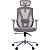 Cadeira de Escritório Comfy Profile Cinza Espuma Injetada Tela Mesh Cinza e Relax Avançado - Imagem 2
