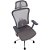 Cadeira de Escritório Comfy Vdara Tela Mesh Cinza, Base Giratória e Braço 3D - Imagem 6