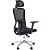 Cadeira de Escritório Comfy Vdara Tela Mesh Preta, Base Giratória e Braço 3D - Imagem 4